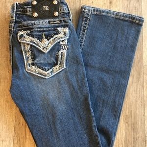 Miss Me Jeans.  Worn once.  Super cute!